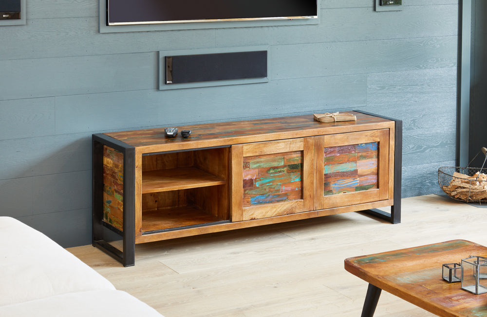 Shoreditch Widescreen Television Cabinet - The Orchard Home and Gifts